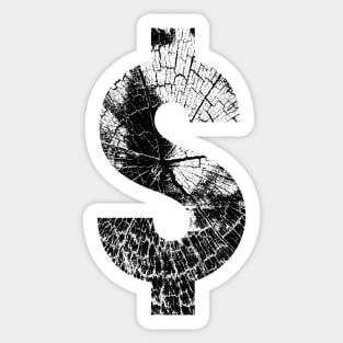 Dollar sign Sticker